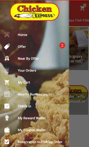 Chicken Express Mobile App 3
