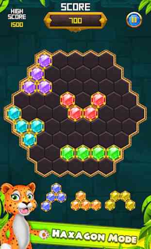 Jewels Jungle Treasure - Block Puzzle Hexa 3