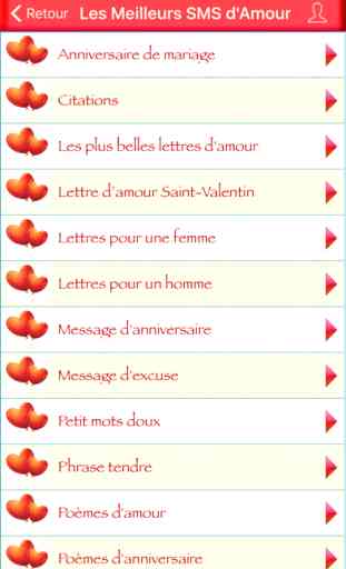 Les Meilleurs SMS d'Amour Français 1