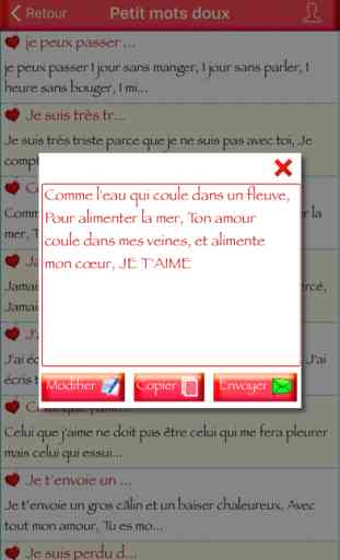 Les Meilleurs SMS d'Amour Français 3