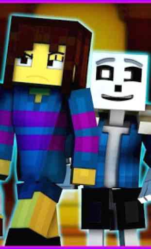 Skins Undertale For MCPE 1