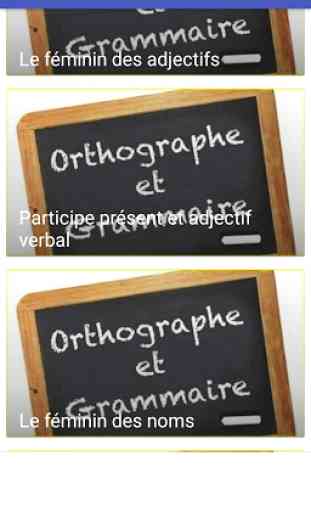 l’orthographe française 4