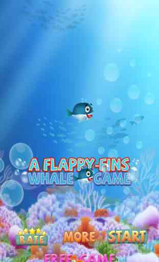 A Flappy-Fins Whale Game PRO 1