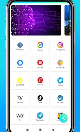 All in one social media and social network app 2