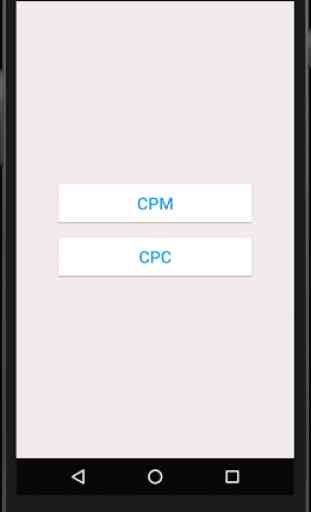 CPM & CPC Calculator 1