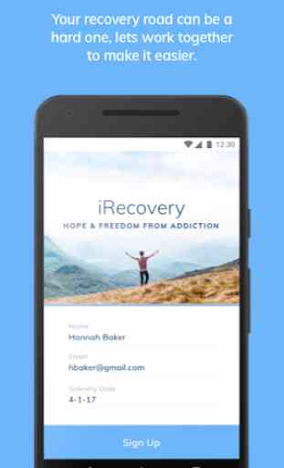 iRecovery (Addiction Recovery Tracker) 1