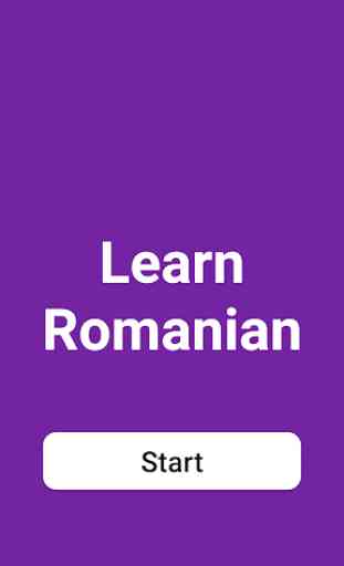 Learn Romanian 1