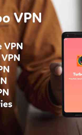 Turbo VPN - Private, Safe, Secure,Free Unlimited 1