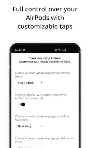 AirBoss | Full AirPods Control for Android 2