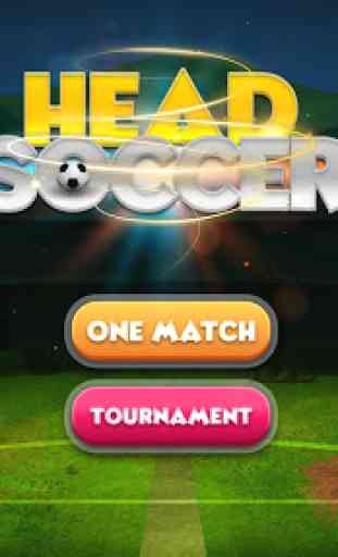 Big Head Soccer Ball - Kick Ball Games 1