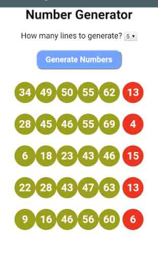 California Lottery Number Generator and Systems 3