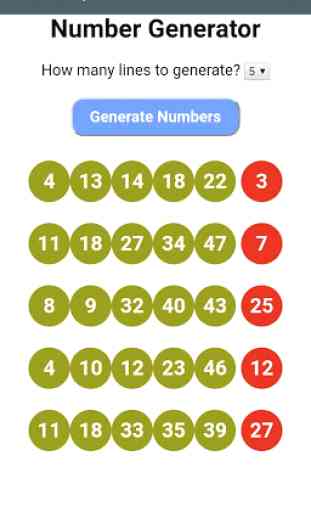 California Lottery Number Generator and Systems 4