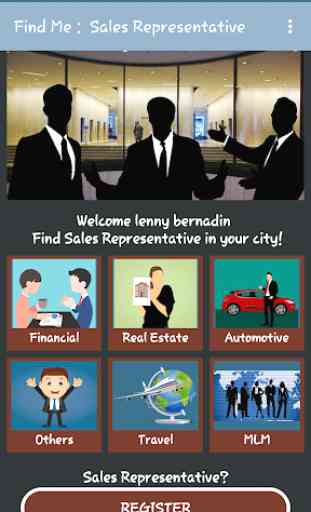 Find Me : Sales Representative 1