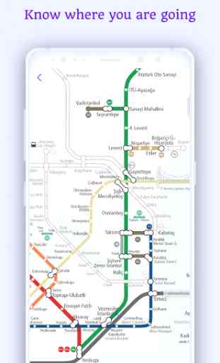Istanbul Metro Map 2020 4