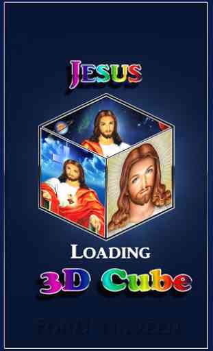 Jesus 3D Cube HD Live wallpaper 1