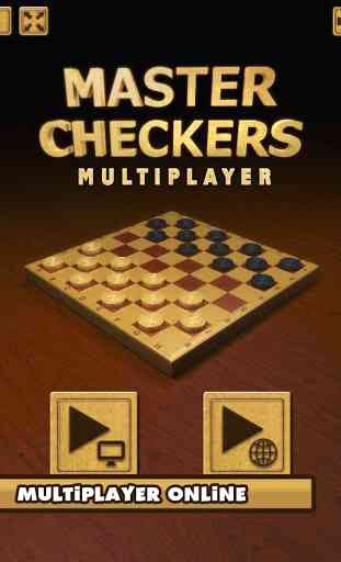 Master Checkers Multiplayer 1