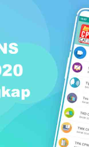 Simulasi CPNS CAT BKN 2020 BANK SOAL TES SSCN ASN 1