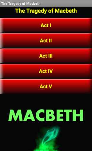 Tragedy of Macbeth by William Shakespeare Play App 4