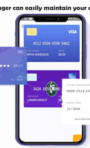 CREDIT CARD AND DEBIT CARD MANAGER - CARD WALLET 1