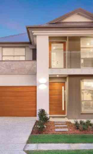 Design de maison minimaliste 2 étages 2
