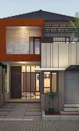 Design de maison minimaliste 2 étages 3