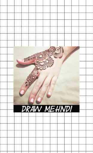 Learn How To Draw Mehndi 1