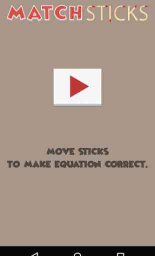Matchstick Puzzle Game 1