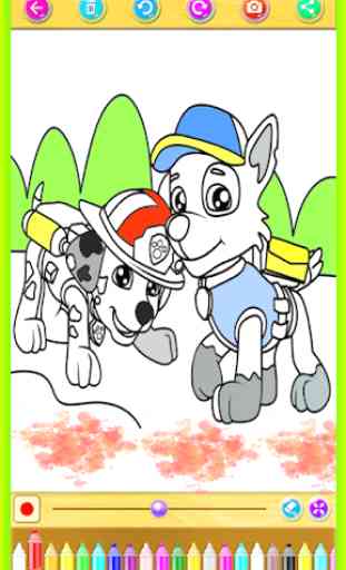 Paw Pals - Puppy Pups Patrol Coloring Book 3