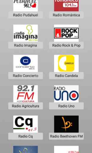 Radio Chile Estaciones 2