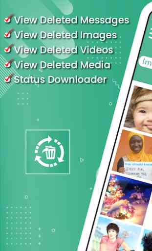 Recover Deleted Messages & Media - Status Saver 1