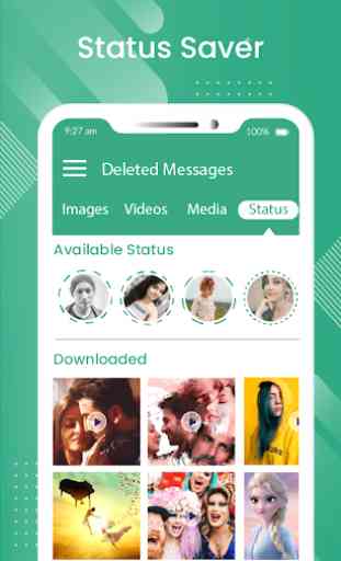 Recover Deleted Messages & Media - Status Saver 3