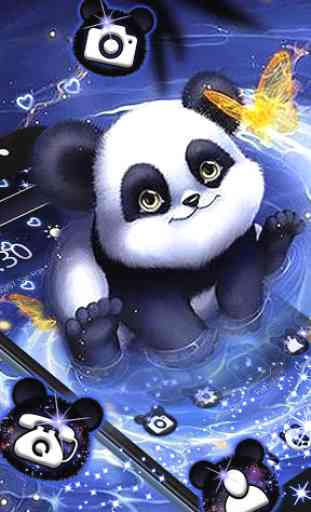 Thème de panda mignon galaxie 2