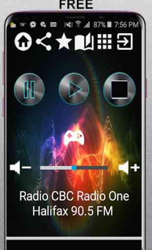CA Radio CBC Radio One Halifax 90.5 FM App Radio F 1