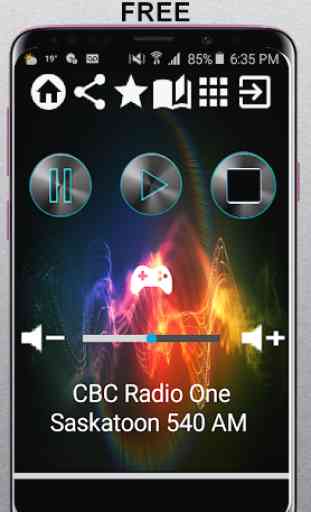 CBC Radio One Saskatoon 540 AM CA App Radio Free L 1
