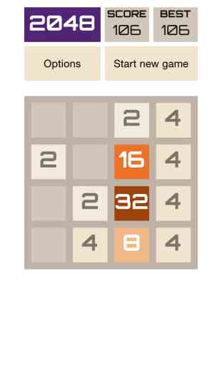 2048 Jeu - L'application de puzzle addictif 1