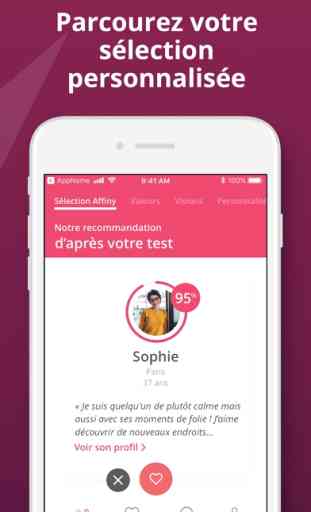 Affiny - App de rencontre 1