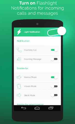 Alerte Flash Appels Et SMS - Lampe De Poche 2