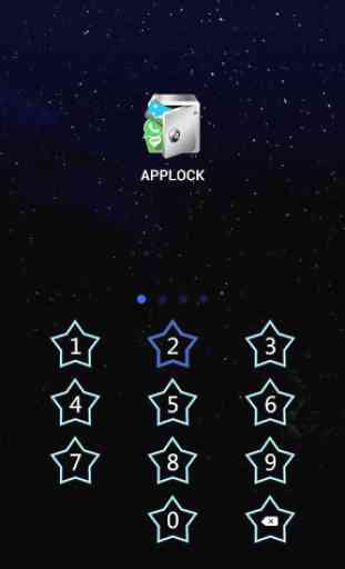 AppLock Theme Star 2