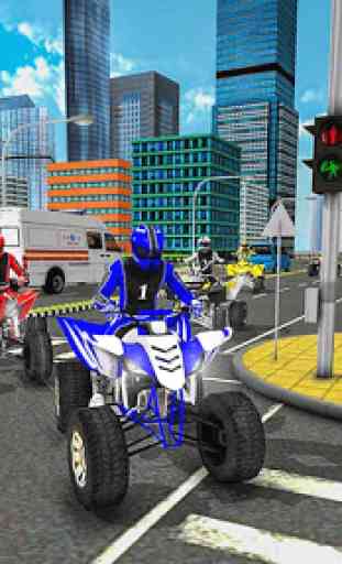ATV Bike City Driving Sim 2019 2