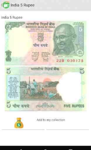 Billets de banque de l'Inde   4