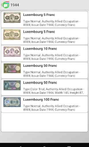 Billets de Luxembourg 3