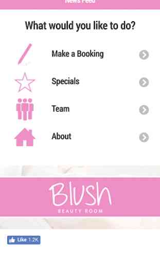 Blush Beauty Room 1