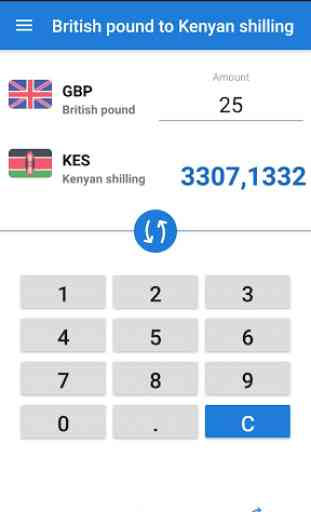 British pound to Kenyan shilling / GBP to KES 3