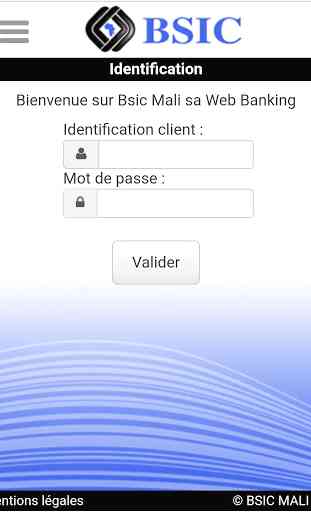 BSIC Mali Mobile Banking 3