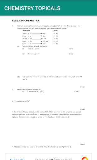 Chemistry Kcse Topical Revision Questions 2