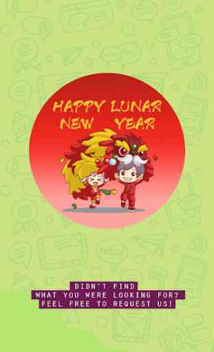 Chinese Lunar Year Sticker for WhatsApp Messenger 1