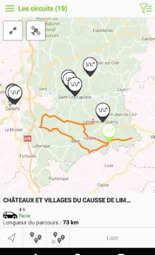 Circuits Lot et Dordogne 2