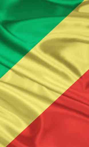 Congo Republic Flag Wallpaper 4