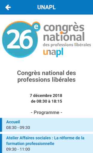 Congrès UNAPL 2019 2