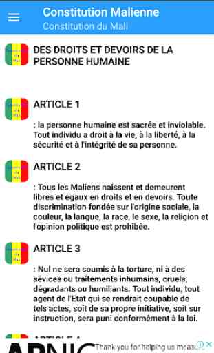 Constitution du Mali 2